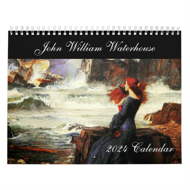 Calendrier Le John William Waterhouse Fine Art (Protection)