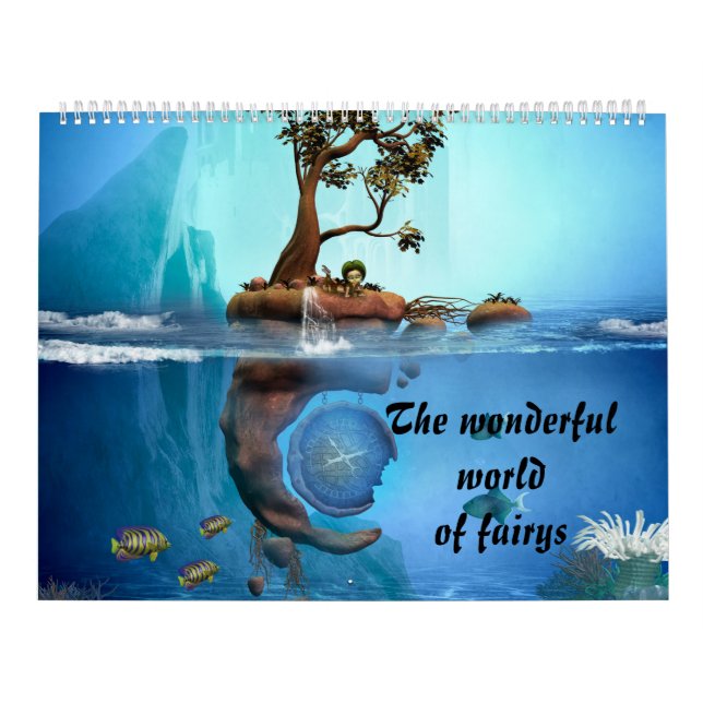 Calendrier Le monde merveilleux des fées (Protection)