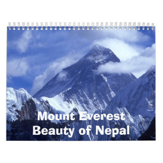 Calendrier Le mont Everest