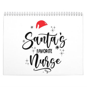 Calendrier Le Noël de l'infirmière préférée du Père Noël