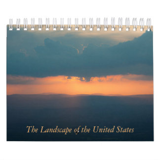 Calendrier Le paysage des États-Unis