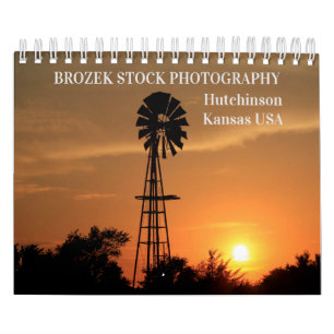 Calendrier Le paysage du Kansas