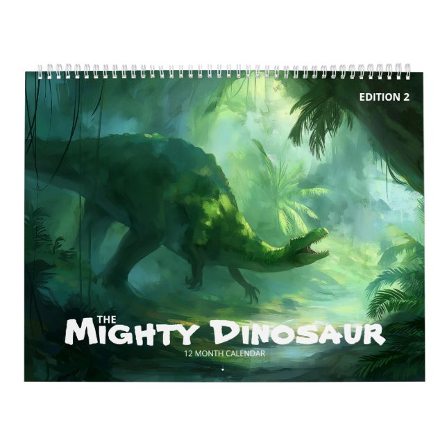 Calendrier Le puissant dinosaure : Édition 2 (Protection)
