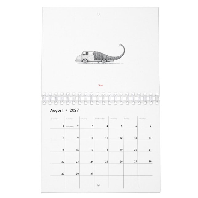 Calendrier Le Punny Animals des Punny (Aug 2027)