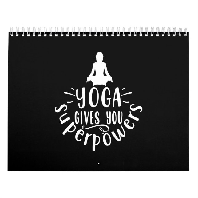 Calendrier le yoga vous donne des super pouvoirs (Protection)