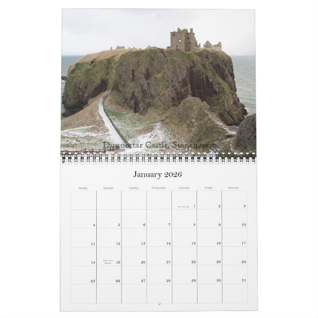 Calendrier L'Ecosse 2011 en photographies (Jan 2026)