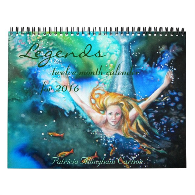 Calendrier Légendes - Calender de douze mois (Protection)
