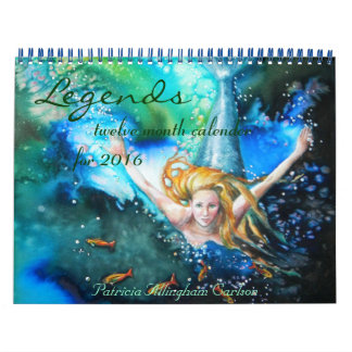 Calendrier Légendes - Calender de douze mois