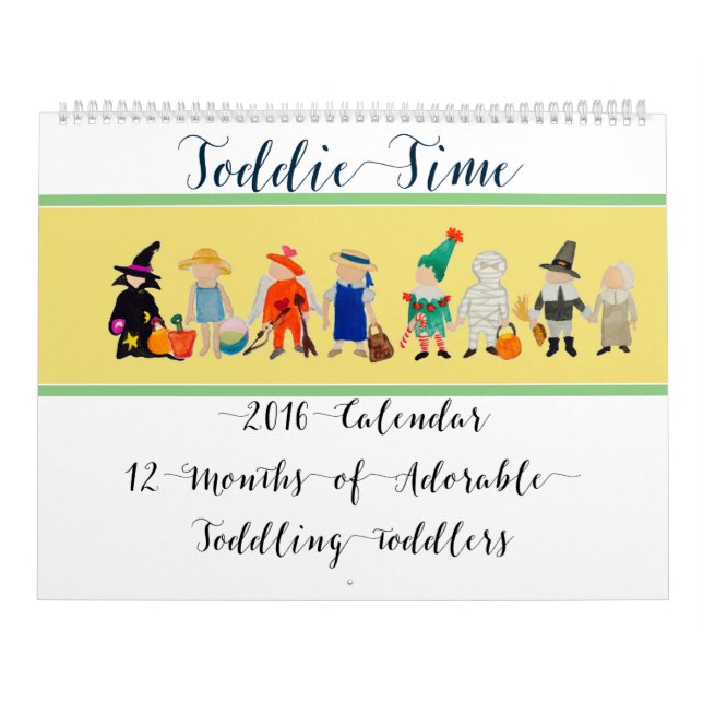 Calendrier L'enfant en bas âge de temps de Toddie Eau-A (Protection)