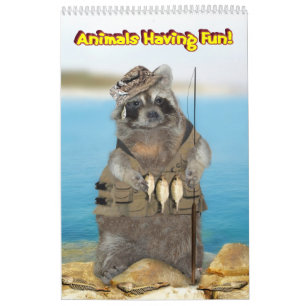 Calendrier " Les animaux s'amusent ! "Calendrier
