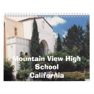 Calendrier Les années 1970 de lycée de Mountain View - 80s