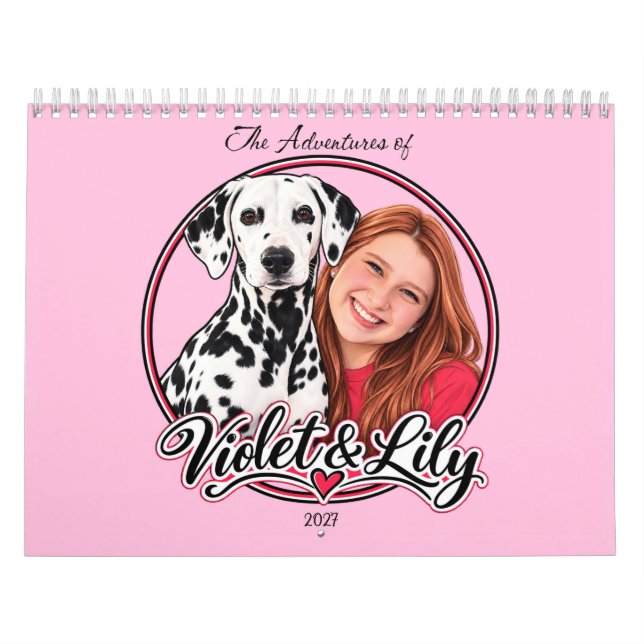Calendrier Les Aventures de Lily & Violet (Protection)