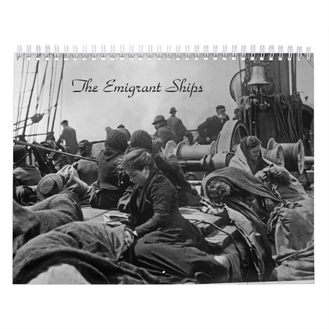 Calendrier Les bateaux d'émigrant (Protection)