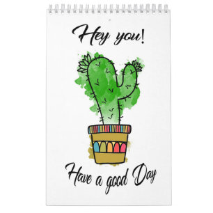 Calendrier Les Cactus Ont Une Bonne Journée