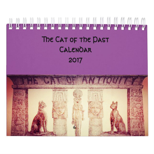 Calendrier Les chats du passé (Protection)