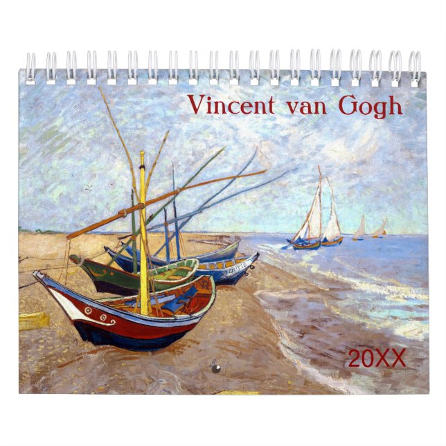 Calendrier Les chefs-d'oeuvre d'art Vincent van Gogh (Protection)