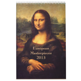 Calendrier Les chefs-d'oeuvre européens