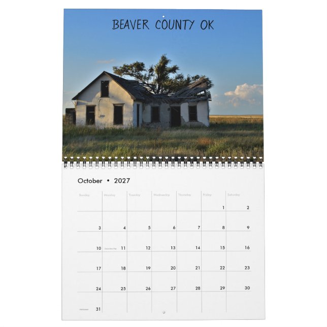 Calendrier Les choses oubliées 2020 (Oct 2027)