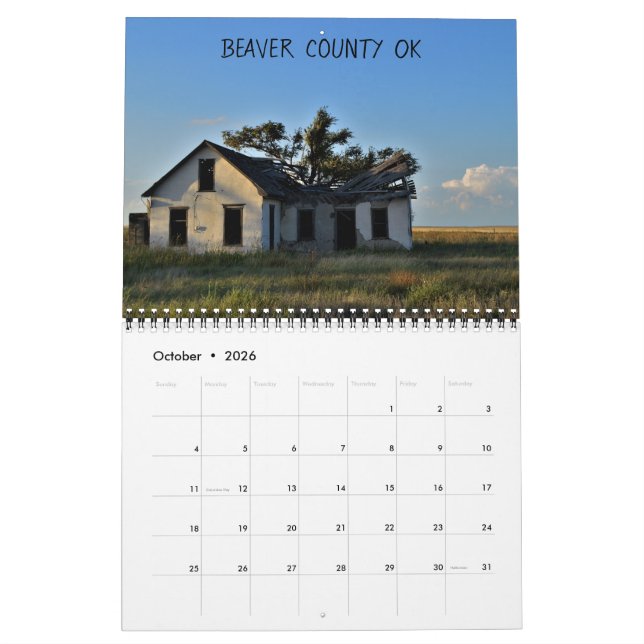 Calendrier Les choses oubliées 2020 (Oct 2026)