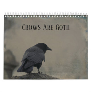 Calendrier Les corbeaux sont gothiques