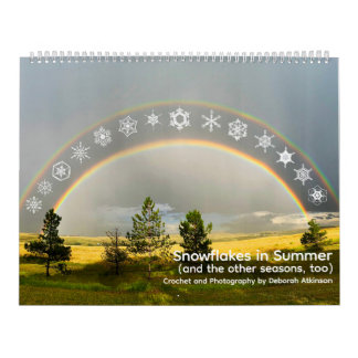 Calendrier Les flocons de neige en été