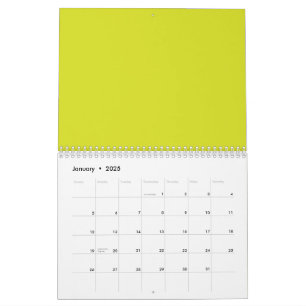 Calendrier Les formes géométriques jaunes et oranges sont dis