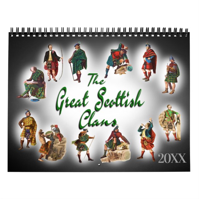 Calendrier Les grands clans écossais (Protection)