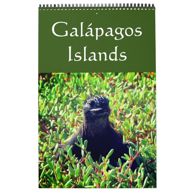 Calendrier les îles galapagos (Protection)
