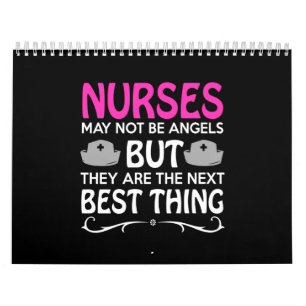 Calendrier les infirmières ne sont peut-être pas des anges,