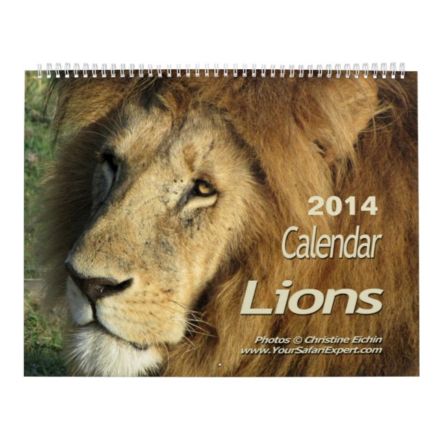 Calendrier Les lions classent 2014 (la Deux-Page) (Protection)