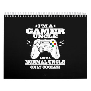 Calendrier Les Mens Gamer Uncle Comme Un Papa Normal Drôle L