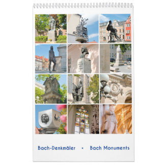 Calendrier Les monuments de Johann Sebastian Bach