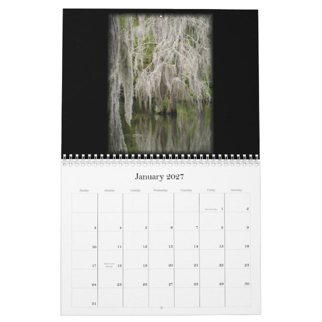 Calendrier Les mystiques de la Louisiane 2011 (Jan 2027)