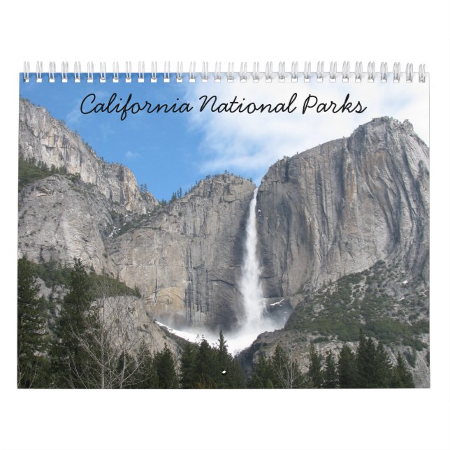 Calendrier Les parcs nationaux de Californie (Protection)