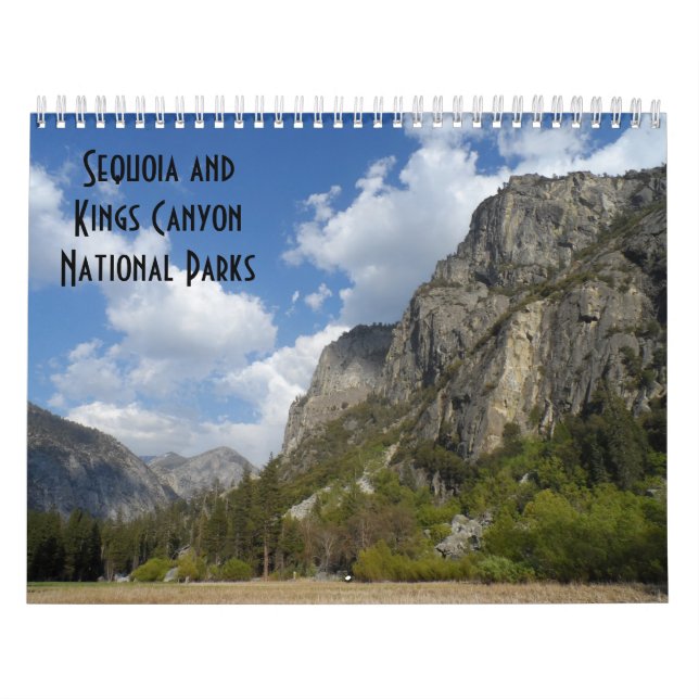 Calendrier Les parcs nationaux de Sequoia et Kings Canyon (Protection)