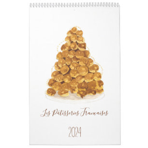 Calendrier Les Pâtisseries Françaises