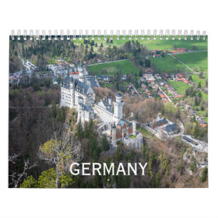 Calendrier Les paysages allemands