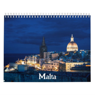 Calendrier Les paysages de Malte