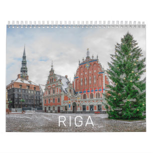 Calendrier Les paysages de Riga