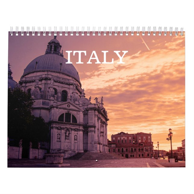 Calendrier Les paysages italiens (Protection)