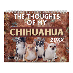 Calendrier Les pensées hilarantes de My Chihuahua
