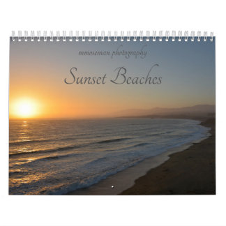 Calendrier Les plages du coucher de soleil