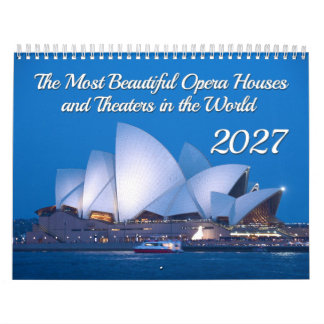 Calendrier Les plus beaux opéras et théâtres 2027