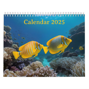 Calendrier Les poissons en mer