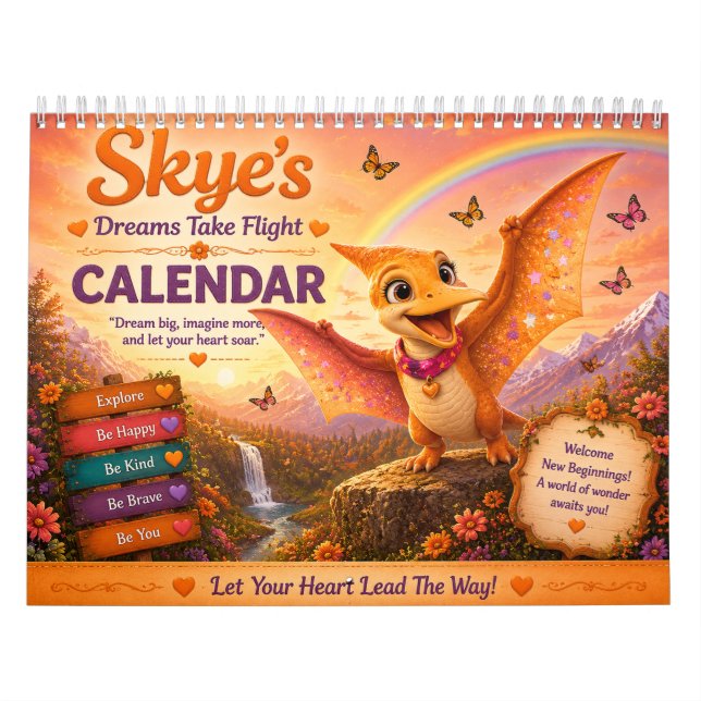 Calendrier Les rêves de Skye prennent leur envol (Protection)