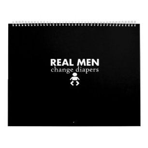 Calendrier les vrais hommes changent de couches