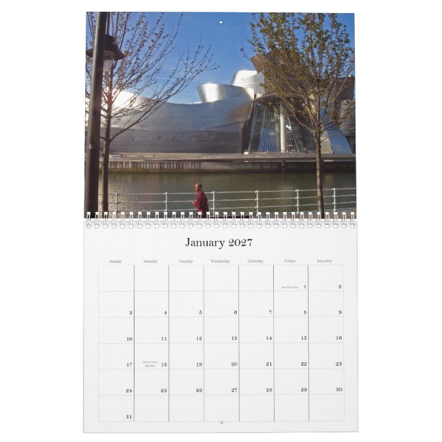 Calendrier L'Espagne BILBAO, 2009 (Jan 2027)