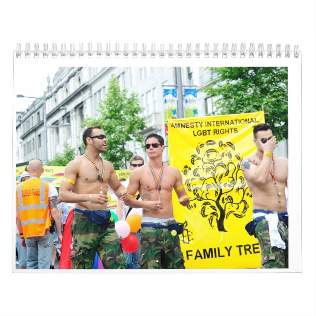 Calendrier LGBT, homosexuel, lesbienne, (Protection)
