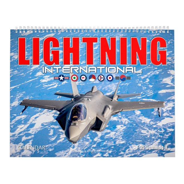 Calendrier LIGHTNING INTERNATIONAL - F-35 Lightning II (Protection)