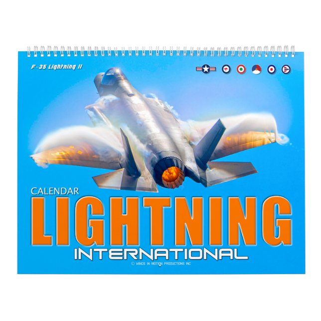 Calendrier LIGHTNING INTERNATIONAL - F-35 Lightning II (Protection)